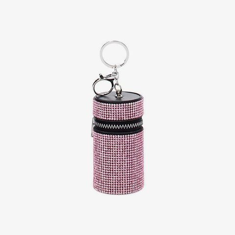 Móc chìa khóa hình trụ lấp lánh Primadonna Collection