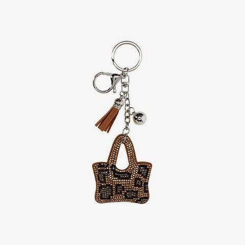 Móc chìa khóa túi xách lấp lánh Primadonna Collection