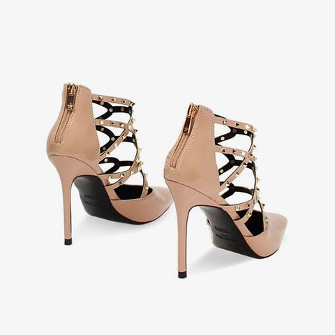 Giày Cao Gót Nữ Primadonna Collection Open Shank Woven Décolleté 10.5 cm
