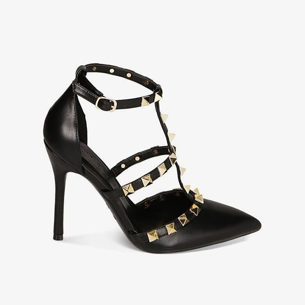 Giày Cao Gót Nữ Primadonna Collection Cherry Open Shank Décolleté With Studs 10.5 cm