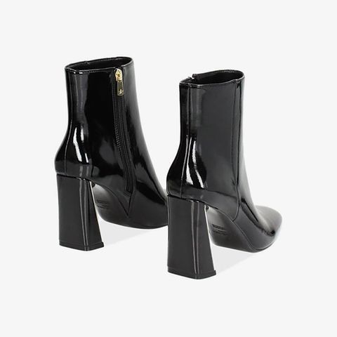 Giày Boots Primadonna Collection Black Naplak Ankle Boot 9 Cm