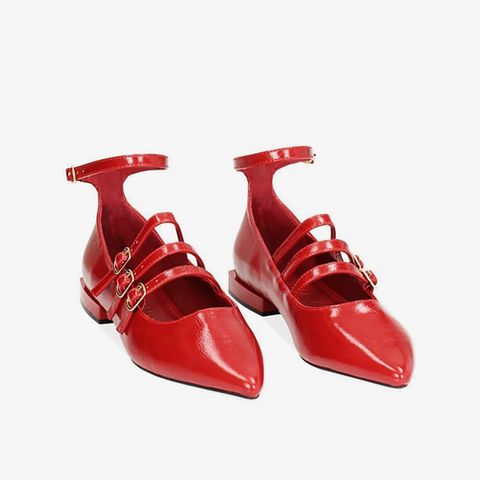 Giày bệt nữ Primadonna Collection  Lace-Up Ballerinas