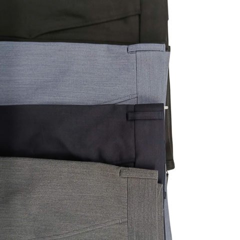 1Q6356APT Quần tây đen Thái Tuấn có tăng đơ cho nam Regular Fit