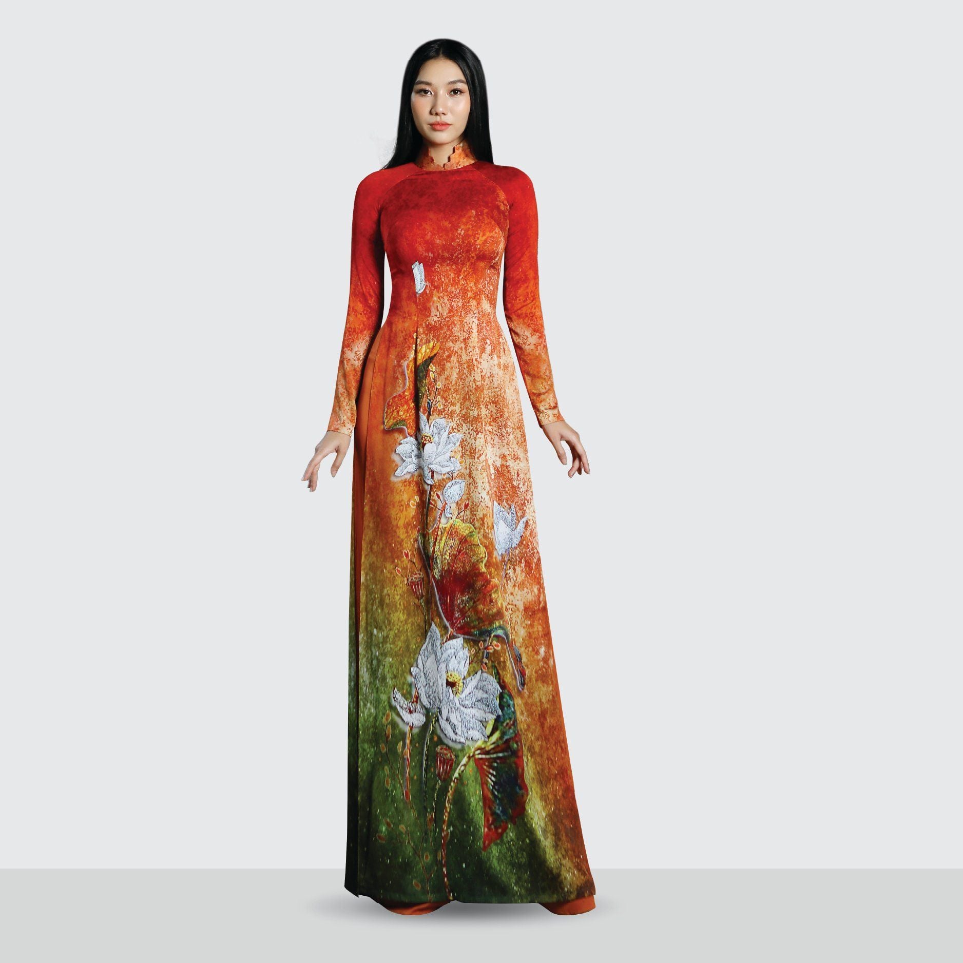 ASBA720041FNF Vải Áo Dài Satin Kháng Khuẩn Khổ 1m50 x Dài 2m3