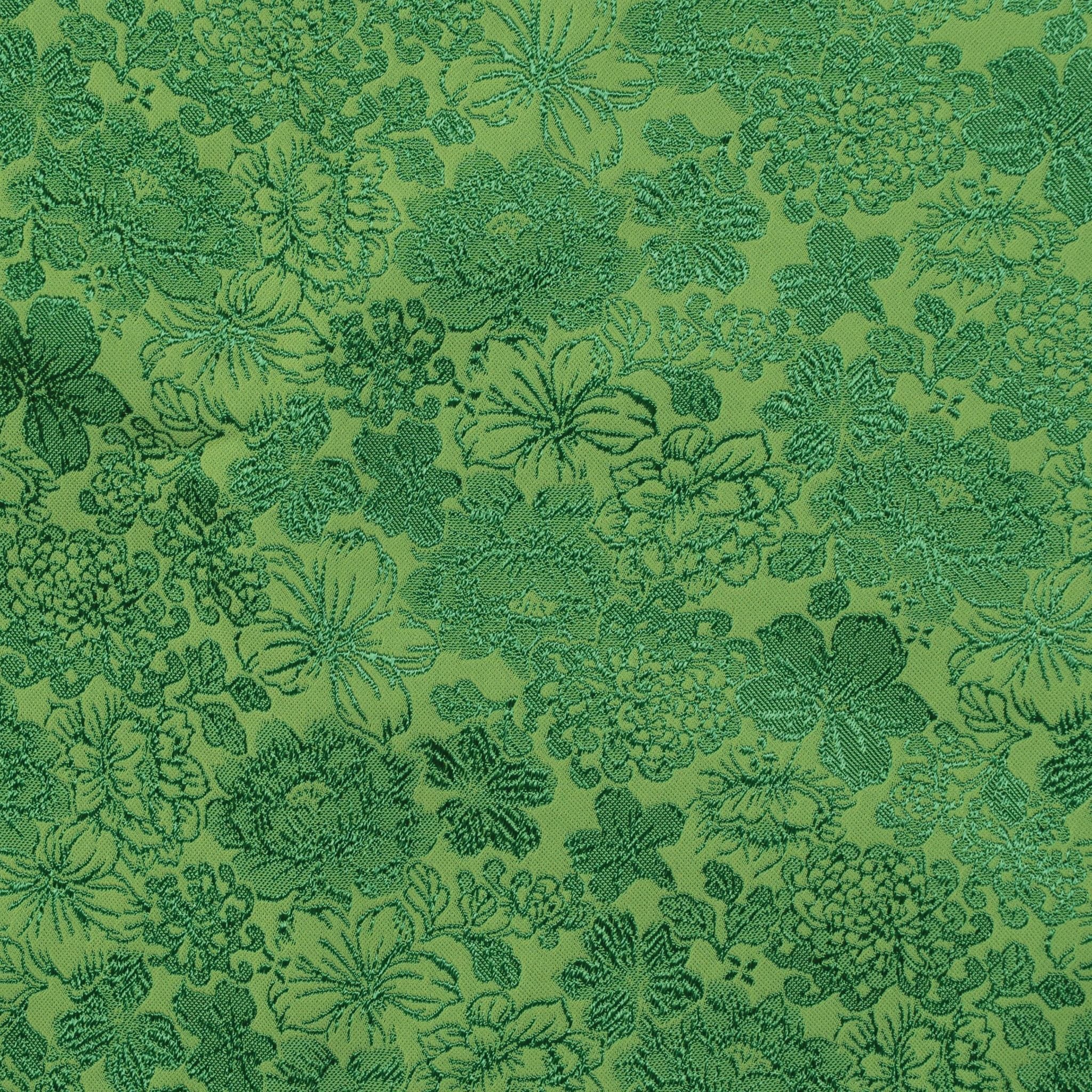 DVLN011-012 Gấm Hồng Mai Màu Xanh Sáng Khổ 1m15 x 2m5