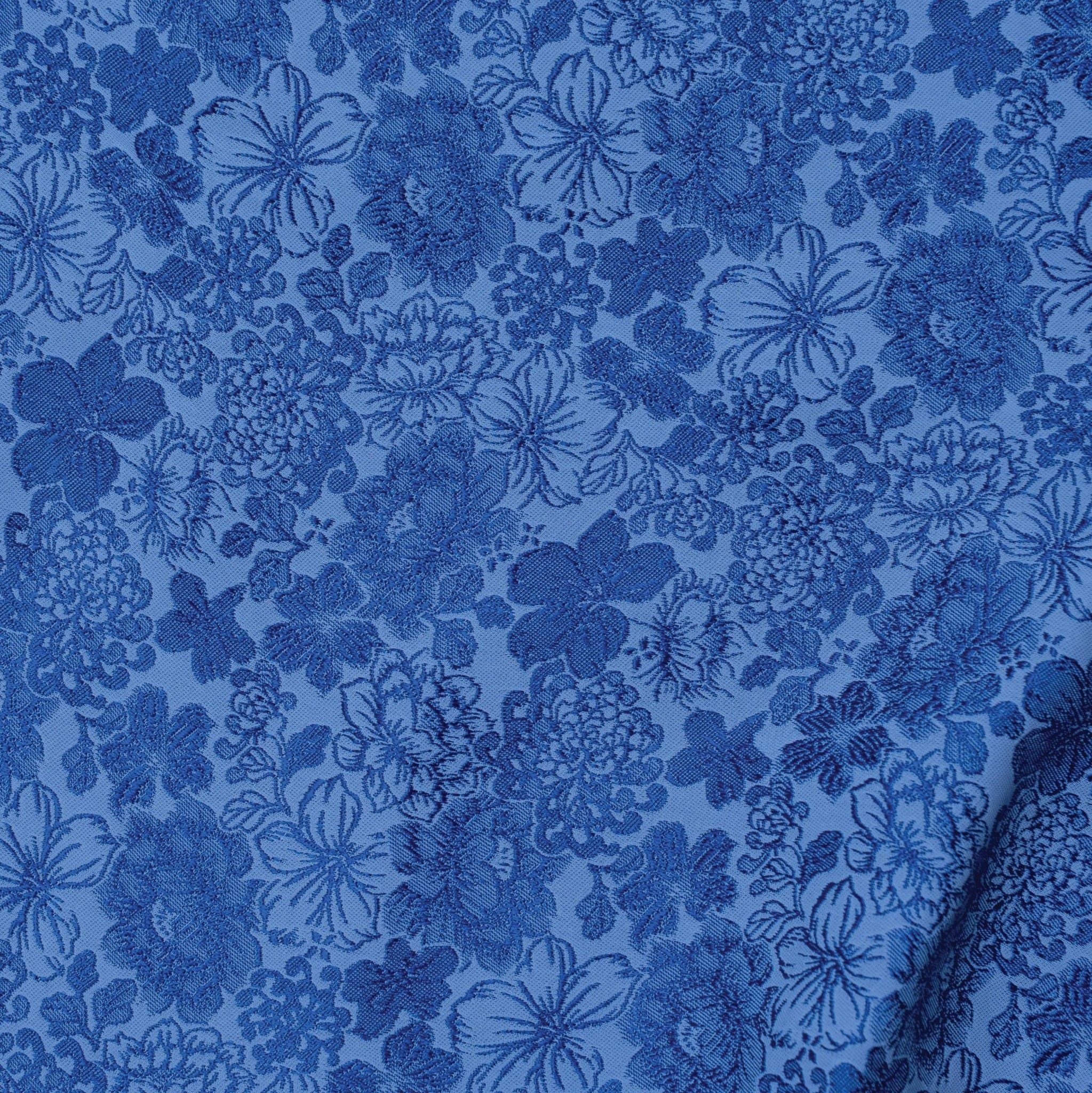 Gấm Hồng Mai Màu Xanh Khổ 1m15 x 2m5 DVLN011318