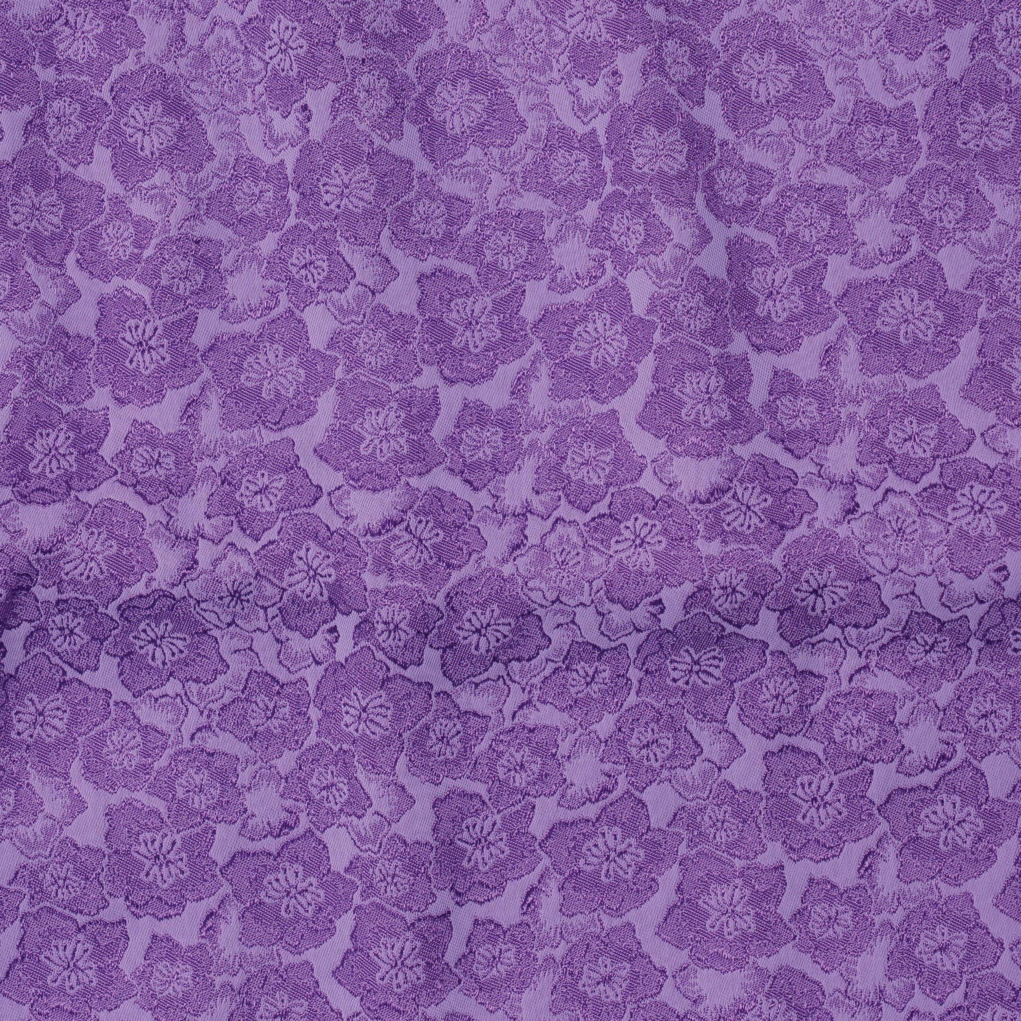 DVMN013-426 Gấm Lam Ngọc Màu Tím Khổ 1m15 x 2m5