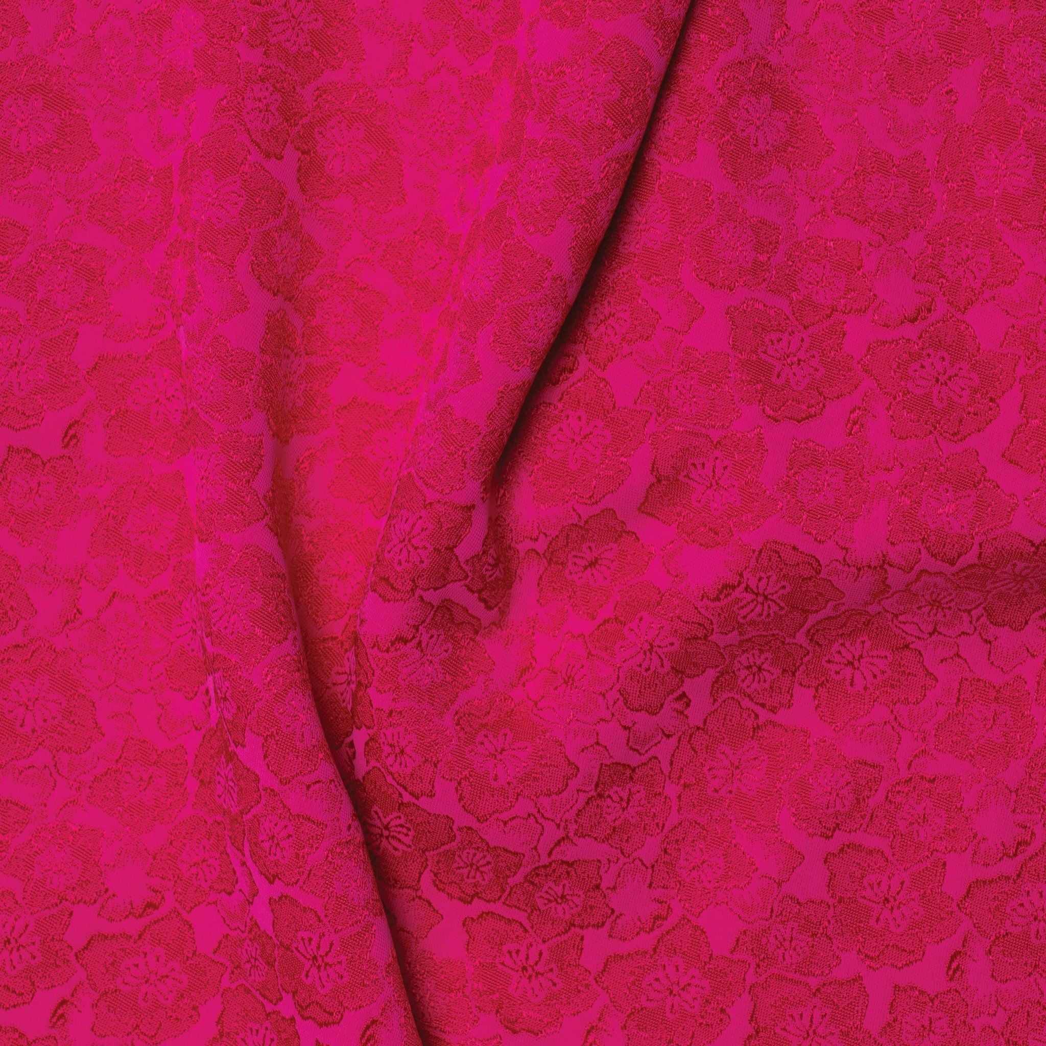 DVMN013-546 Gấm Lam Ngọc Màu Hồng Khổ 1m15 x 2m5