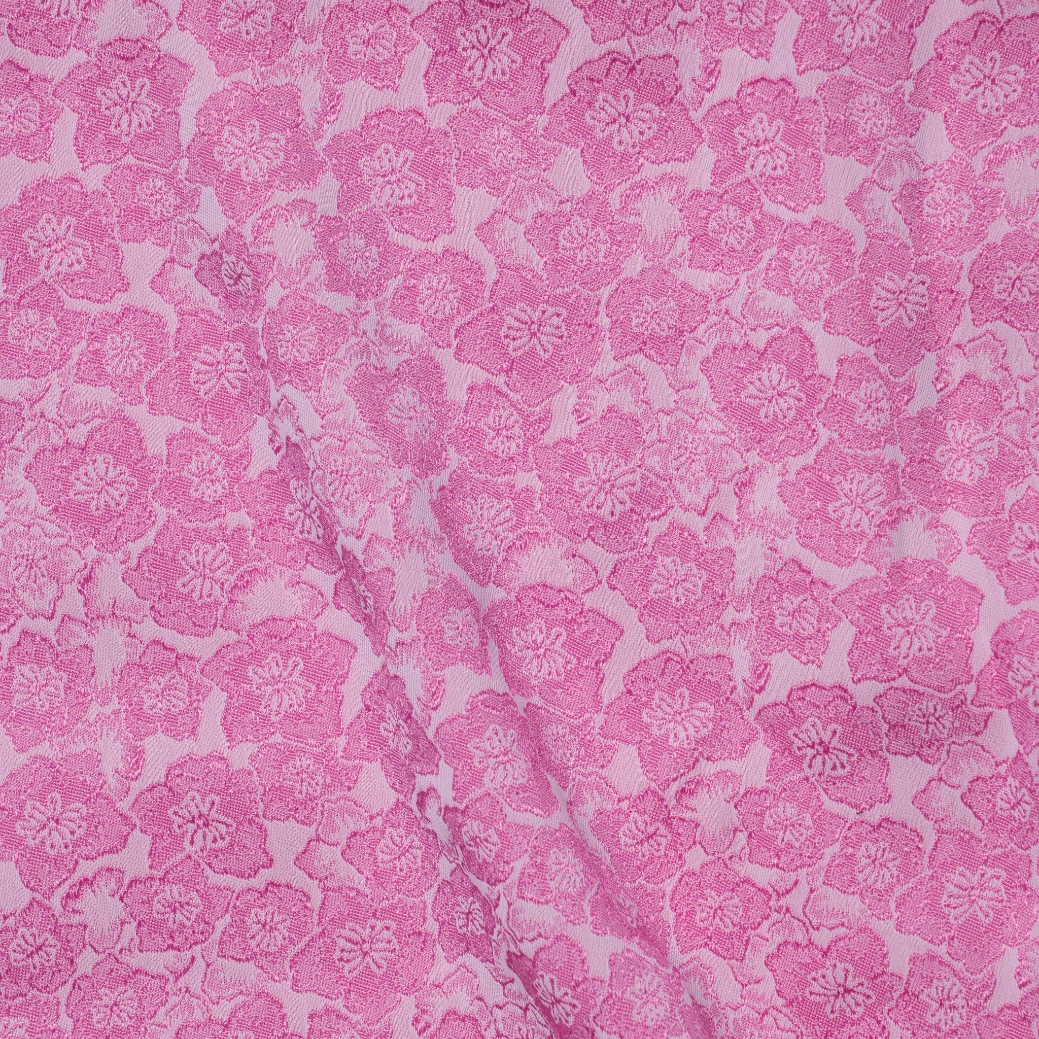 DVMN013-606 Gấm Lam Ngọc Màu Hồng Khổ 1m15 x 2m5