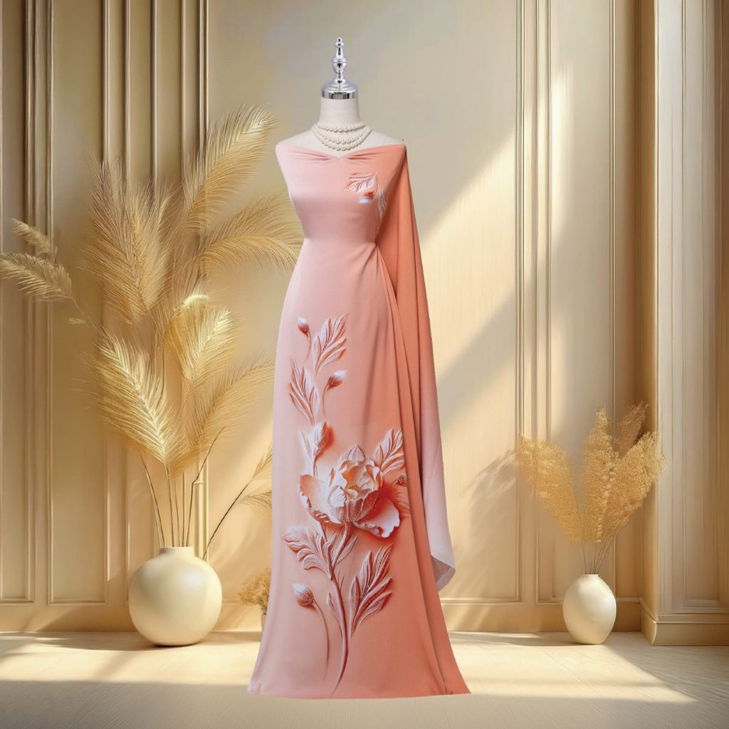 Vải In Satin Đính Đá Cao Cấp 1m5x2m3 ESB6239X17MPU