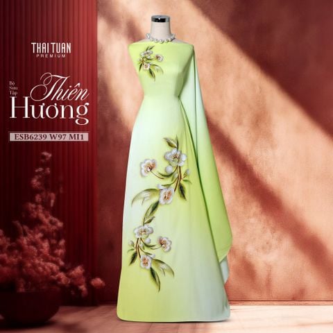 Vải Áo Dài Satin Đính Đá Cao Cấp 1m5x2m3 ESB6239W97MI1