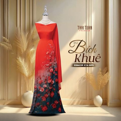 Vải In Satin Đính Đá Cao Cấp 1m5x2m3 ESB6239X16MPS