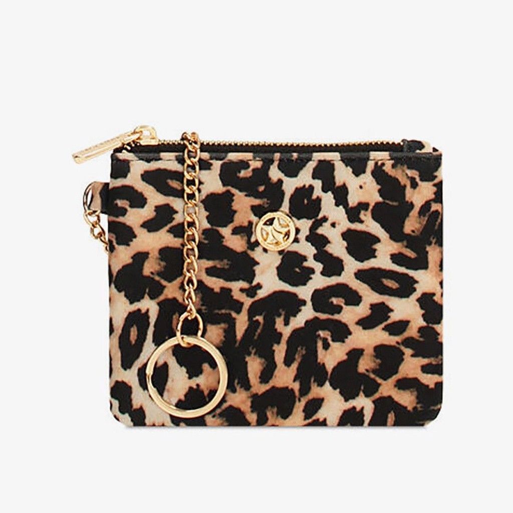 Ví Ngắn Nữ Primadonna (01485) Leopard Uni