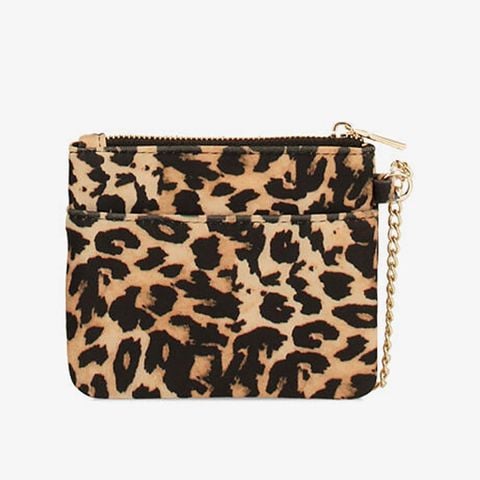 Ví Ngắn Nữ Primadonna (01485) Leopard Uni