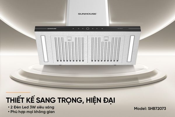 Máy hút mùi chữ T SUNHOUSE SHB72073