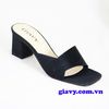 DÉP GUỐC NỮ GIAVY - GÓT CAO 6P QUAI NGANG GIA VY GS80