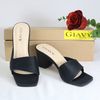 DÉP GUỐC NỮ GIAVY - GÓT CAO 6P QUAI NGANG GIA VY GS80