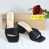 DÉP GUỐC NỮ GIAVY - GÓT CAO 6P QUAI NGANG GIA VY GS80