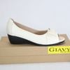GIÀY NỮ CAO GÓT GIAVY - PAL 183 BÍT GÓT HỞ MŨI GÓT 4P