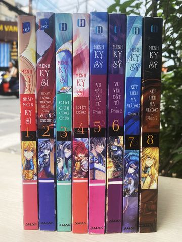Mệnh Kỵ Sĩ - Combo Tập 1-8 (Trọn Bộ)