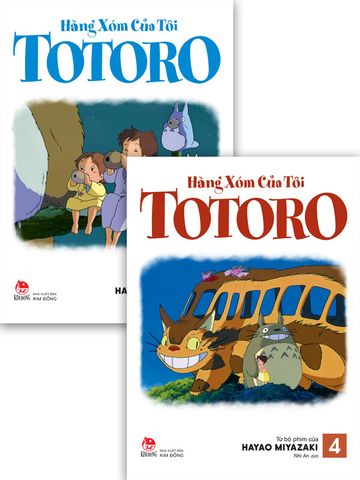 Hàng Xóm Của Tôi Totoro (Truyện Tranh Màu) – Combo Tập 3+4