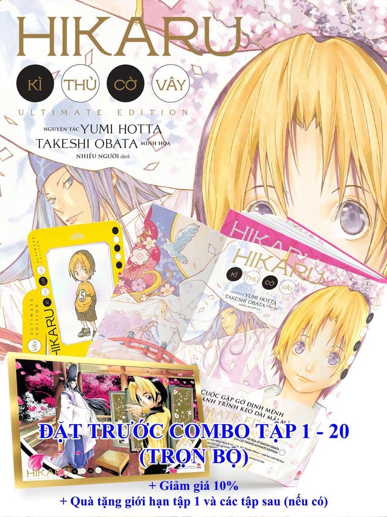 Hikaru - Kì Thủ Cờ Vây - Ultimate Edition –  Combo Tập 1 - 20 (Trọn Bộ)