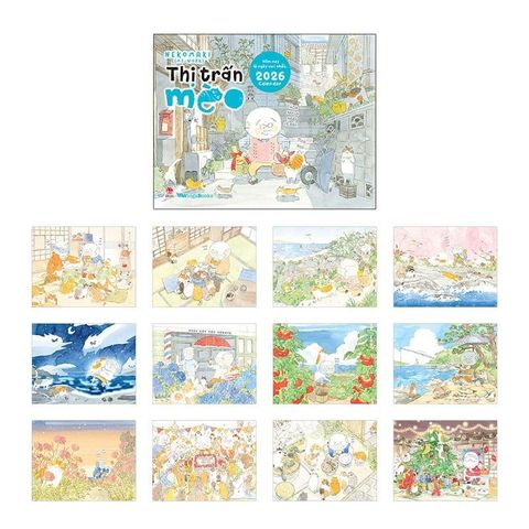 Lịch Để Bàn Thị Trấn Mèo 2026