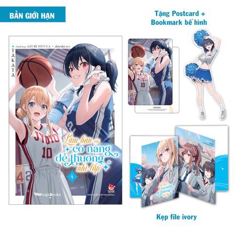 Làm Bạn Với Cô Nàng Dễ Thương Nhì Lớp - Combo Tập 1 - 4