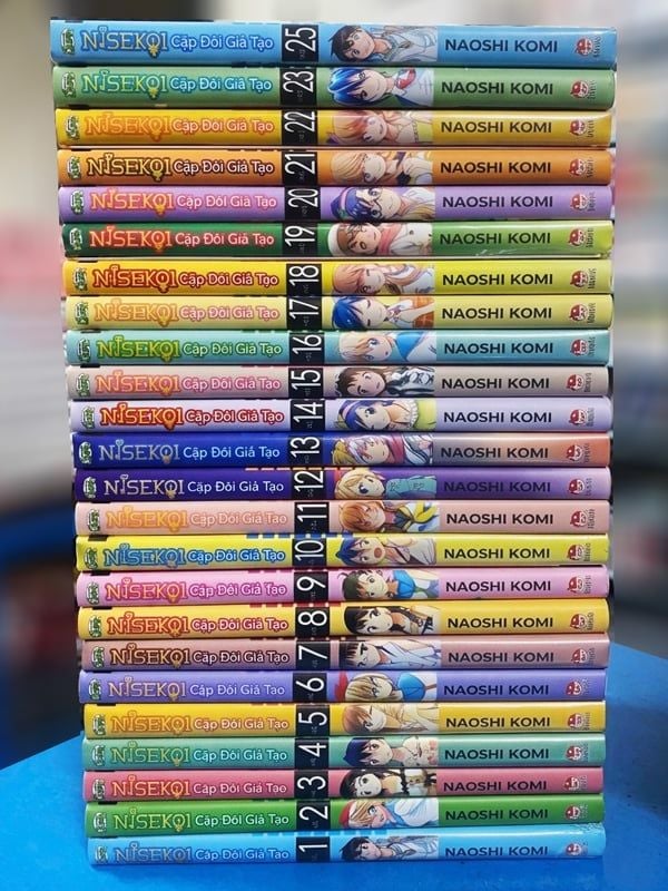 Nisekoi - Cặp Đôi Giả Tạo - Combo Tập 1 - 25 (Trọn Bộ)