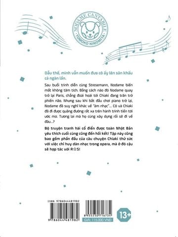 Nodame Cantabile - Khúc Ngẫu Hứng Của Nodame (New Edition) Tập 12