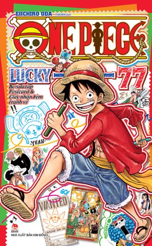 One Piece Lucky 77 - Bộ Sưu Tập Postcard & Giấy Nhắn Kèm Tranh Vẽ!!