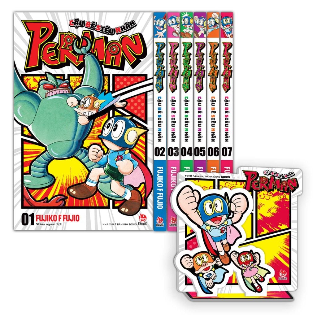 Perman - Cậu Bé Siêu Nhân Tập 1 - 7 (Trọn Bộ)