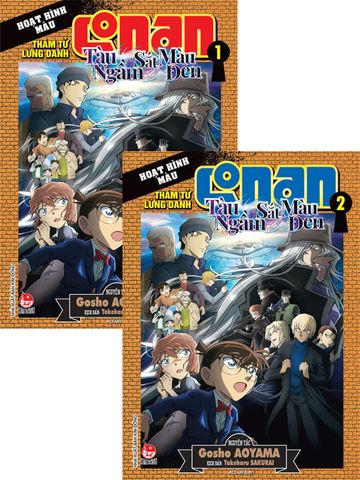 Thám Tử Lừng Danh Conan Hoạt Hình Màu: Tàu Ngầm Sắt Màu Đen Tập 1+2