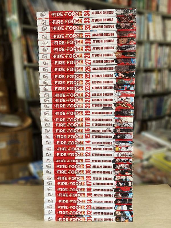 Fire Force Combo Tập 1 - 34 (Trọn Bộ)