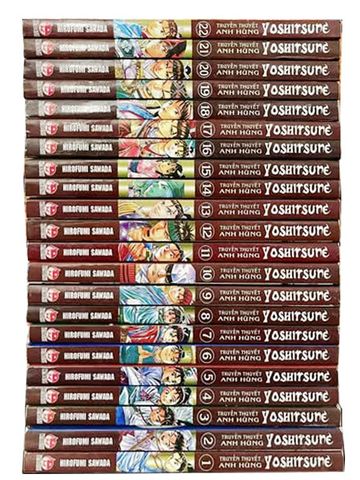 Truyền Thuyết Anh Hùng Yoshitsune Combo Tập 1 - 22 (Trọn Bộ)