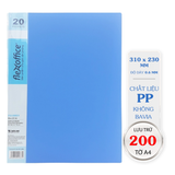  Bìa 20 lá A4 Flexoffice FO-DB01 