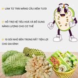  Mãng Cầu Sấy Dẻo Muối Ớt – Chua Cay Tự Nhiên, Ăn Vặt Healthy – 123 FARM – Gói 500g + Kèm quà tặng 