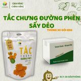  [Thùng 30 góix85g] Tắc sấy dẻo chưng đường phèn 123 FARM – trái cây thảo dược – thanh giọng, giảm ho 