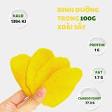  Xoài sấy dẻo 123 FARM - vị chua ngọt tự nhiên, không xơ - Hộp 500g 