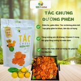  Tắc Sấy Dẻo Chưng Đường Phèn – Thanh Giọng, Giảm Ho – Trái Cây Thảo Dược 123 FARM (Gói 85g) 