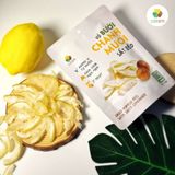  [Mua 5 Tặng 1] Vỏ bưởi sấy dẻo vị chanh muối 123 FARM – tốt cho tiêu hóa (6 gói 50g + kèm quà tặng) 
