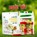  Mứt vỏ bưởi sấy dẻo nguyên vị 123 FARM – thơm tự nhiên, hỗ trợ tiêu hóa – Gói 270g 