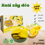  Xoài sấy dẻo 123 FARM - vị chua ngọt tự nhiên, không xơ - Hộp 500g 