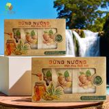  Gừng nướng mật hoa thốt nốt 123 FARM 85g - thơm ấm, ngon miệng, tốt cho sức khỏe 