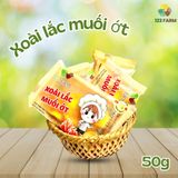  Túi lẻ trái cây sấy dẻo 123 FARM gói 30g/ 50g – mứt mãng cầu, xoài, tắc mật ong, vỏ bưởi 