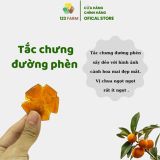  Mua 5 Tặng 1 - Tắc Chưng Đường Phèn Sấy Dẻo – Tốt Cho Cổ Họng – 123 FARM – 6 gói 85g + Quà Tặng 