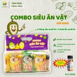  Combo siêu ăn vặt trái cây sấy dẻo 123 FARM – nhiều vị tự nhiên, không ngán – Gói 500g kèm quà tặng 