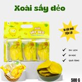  Xoài sấy dẻo chua ngọt không xơ, tự nhiên 123 FARM - ăn vặt healthy - Gói 500g 