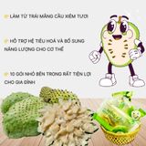  Mứt mãng cầu chua ngọt sấy dẻo 123 FARM - vị chua ngọt ngon tự nhiên - Hộp 500g 