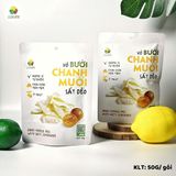  Vỏ Bưởi Sấy Dẻo Vị Chanh Muối – Thơm Miệng, Tốt Cho Tiêu Hóa – 123 FARM – Gói 50G 